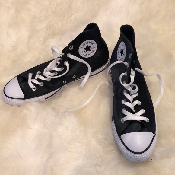 Converse Shoes - Black Velvet converse